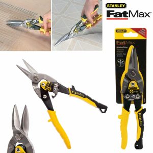Stanley Fatmax 250mm Straight Cut Tin Snips Aviation Cutters Shears 4