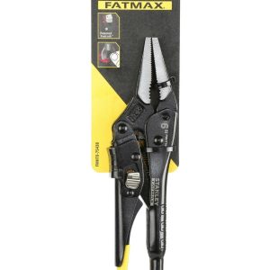 Stanley fatmax Lockgrip Long Nose Pliers 150mm 6 Locking Clamp Vise Vice Grip 4