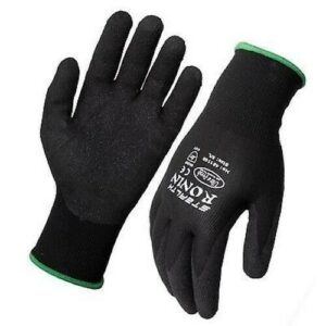 Stealth Ronin Safety Gloves Work Garden Mechanic Black Foam Nitrile 1