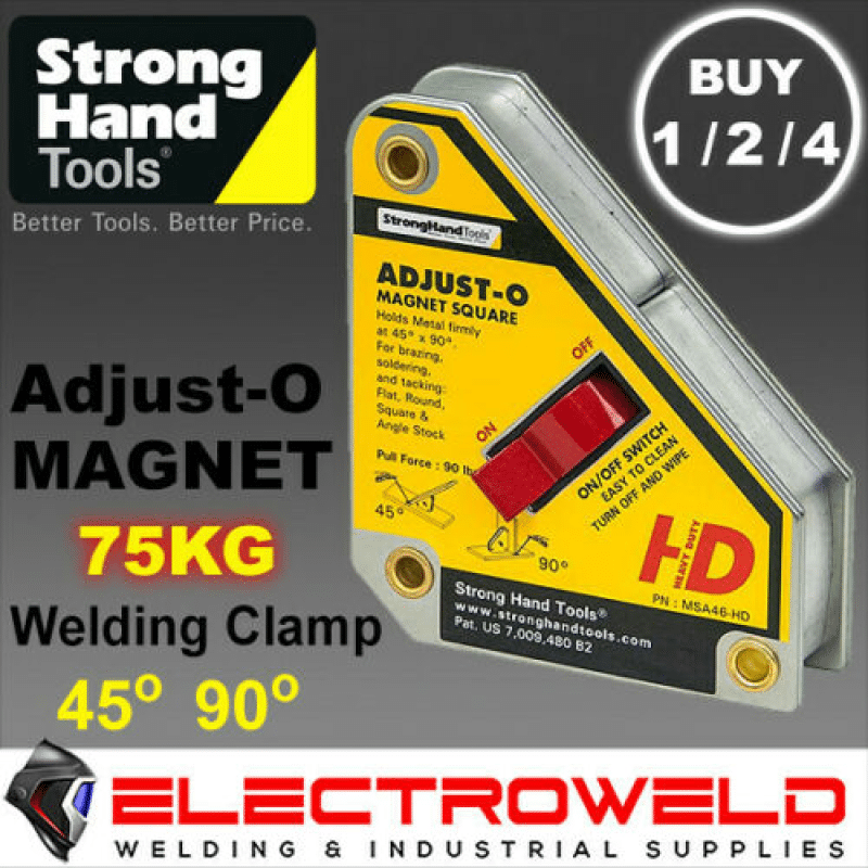 Strong-Hand-Adjust-o-Welding-Magnet-onoff-Switch-Square-Magnetic-Clamp-75kg