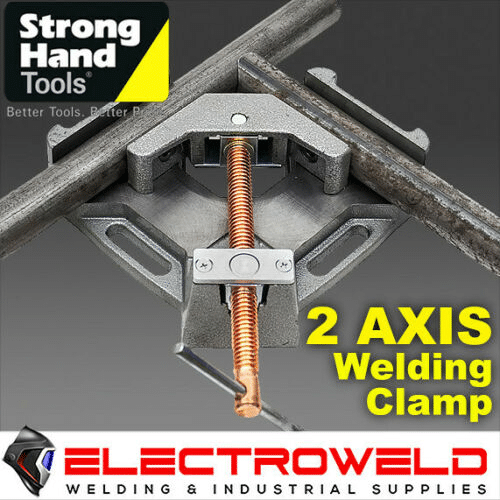 Strong Hand Welders Angle Clamps 2 Axis Fixture Vises 10kg Magnetic Block Wac45