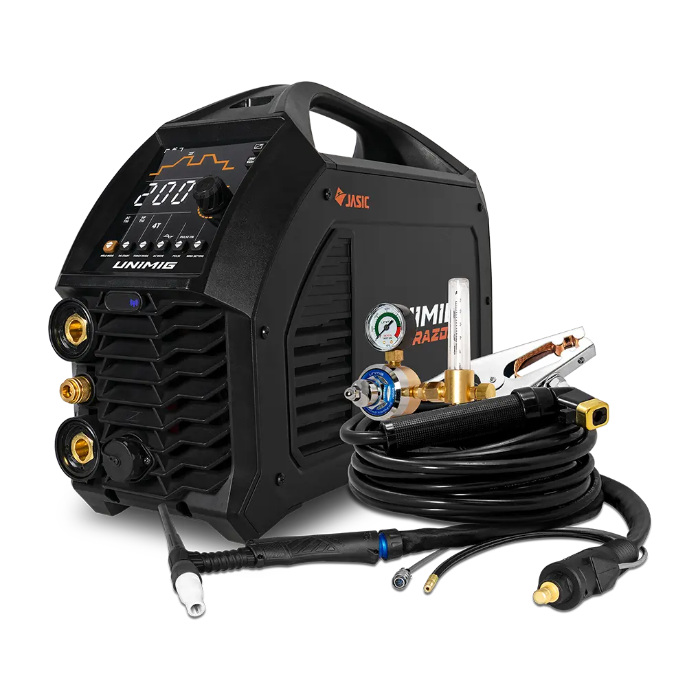 UNIMIG Razor Tig 200 ACDC Welder + T2 Torch AC/DC Welding Machine ...
