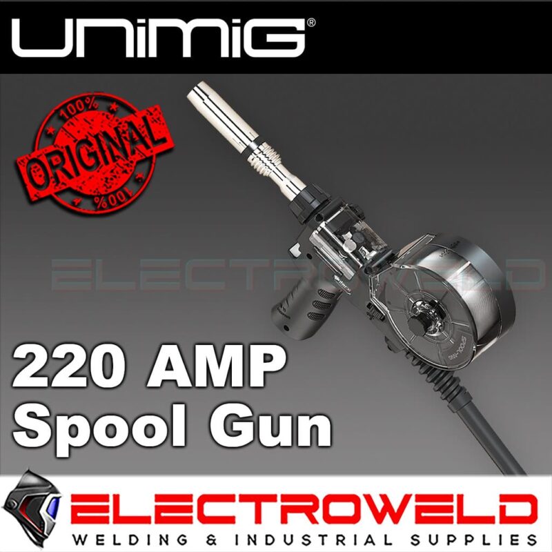 Unimig-220a-Spool-Gun-Welding-Torch-Mig-Wire-Binzel-Type-Aluminium-240a-Plsp240a