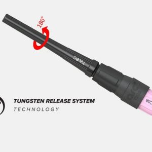 Unimig Arc Torchology T2T3W TIG Torch Long Short Back Caps UMCT2LBC 3