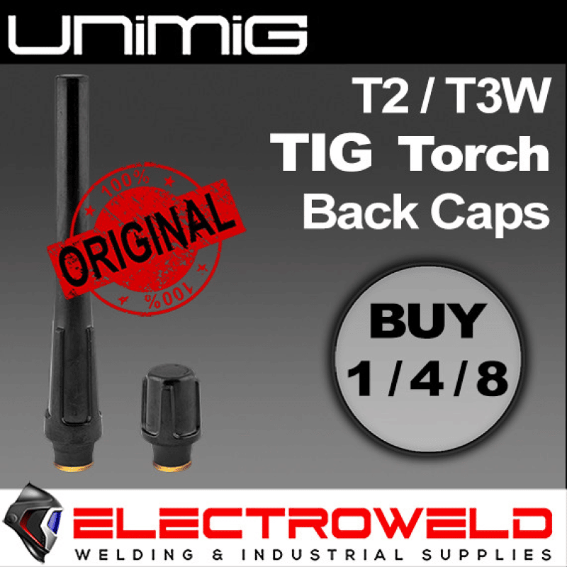 Unimig-Arc-Torchology-T2T3W-TIG-Torch-Long-Short-Back-Caps-UMCT2LBC