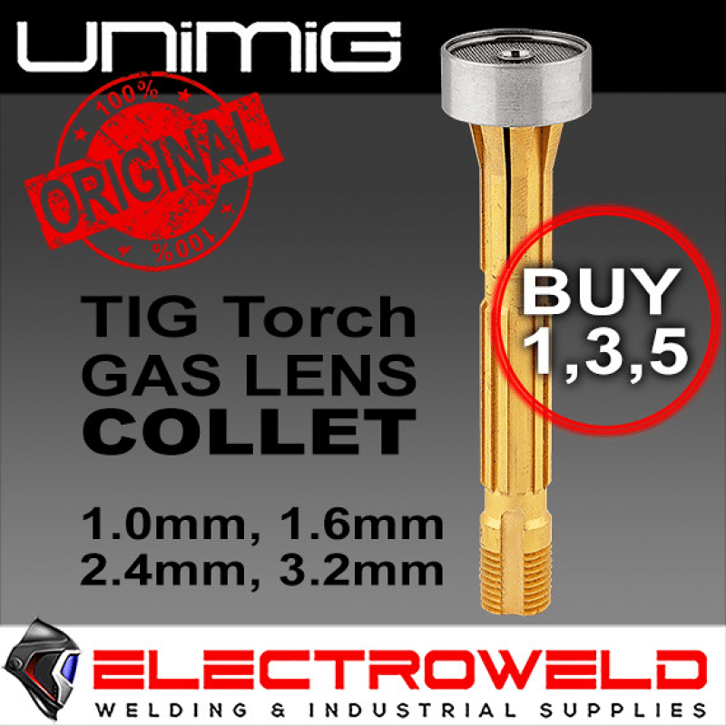 Unimig-Arc-Torchology-TIG-Torch-Gas-Lens-Collet-Bodies-1.6mm