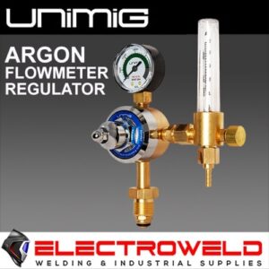 Unimig Argon Flowmeter Welding Gas Regulator Bobbin Flowreg