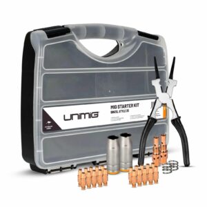 Unimig Binzel 25 Style Mig Torch Welding Consumable Starter Kit Umsk25 1