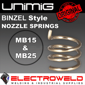 Unimig Binzel Style Nozzle Springs For MB15 MB25 BLZ 15 25 MIG Welding Torch