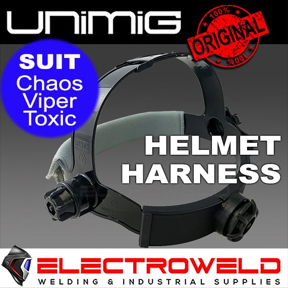 Unimig Head Harness For Chaos Viper Toxic Welding Helmet Um h chaos 3 Point UMHR