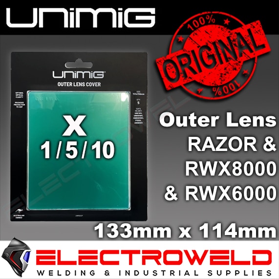 Unimig-Outer-Lenses-133mm-X-114mm-For-Rwx8000-Rwx6000-P1004-Welding-Helmet-Umrbop