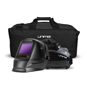 Unimig Powered Air Purifying Welding Helmet Respirator Mig Tig Papr U21014k 2