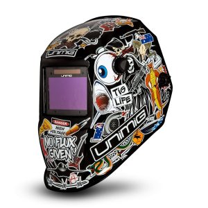 Unimig Protection Bundle Chaos Welding Helmet 400mm Gloves Hood Umhchaos 3