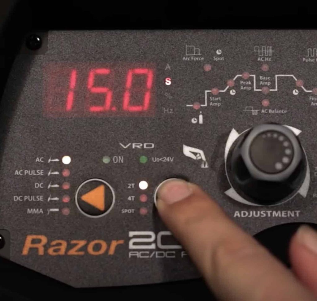 Unimig Razor 200 ACDC Tig Welder - Kum-m-rtig200ACDC - Electroweld ...