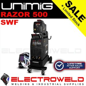 Unimig-Razor-500-Swf-Mig-Tig-Welder-Rwx8000-Helmet-Torch-Regulator-Pk11063-1