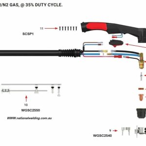 Unimig-Sc30-Cutting-Buggy-For-Plasma-Torch-Gun-Welding-Attachment-Wgsc2551-2