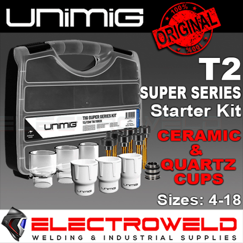 Unimig-T2-T3w-TIG-Torch-Starter-Kit-Welding-Gun-Consumables-Lens-Collets-U42006