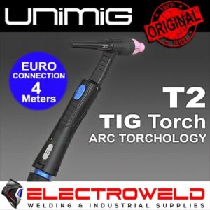 Unimig-T2-Tig-Torch-4m-Razor-205-Smart-Set-Welding-Gun-Euro-Connection-Umt24me-1