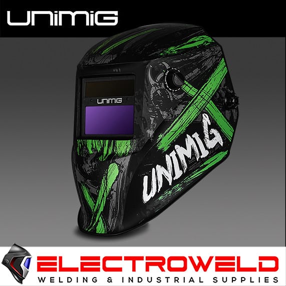 Unimig Toxic Automatic Welding Helmet Umtwh