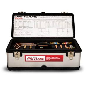 Unimig Uni flame Oxygen Acetylene Welding Set Oxy Acet Gas Cutting Kit Kkoxy1 4 1