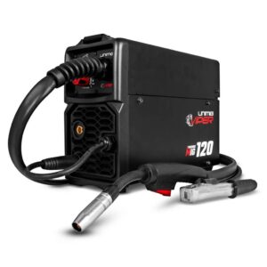 Unimig-Viper-120-Mig-Bundle-Welder-Helmet-Leather-Jacket-Gloves-Wire-Hood-Torch-4