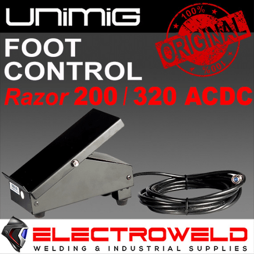 Unimig Welding Foot Control Pedal To Suit Razor 200 320 Acdc Utjrfc 4