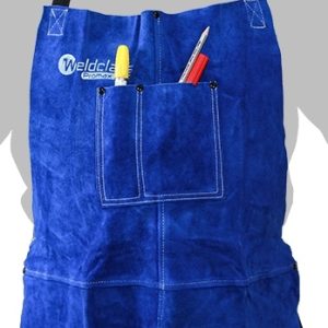 WELDCLASS-LEATHER-APRON-WELDING-PROMAX-BLUE-HEAT-FIRE-PROOF-RESISTANT-MIG-TIG-3
