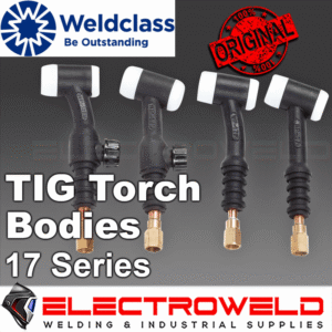 Weldclass 17V Torch Body Head Valve Non Valve For 17 Series TIG Welding Torch P3 TB17