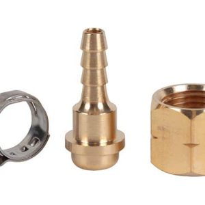 Weldclass 5mm Lh Hose Connector Kit Gas Clamp Nut Tail Barb Joiner For Acetylene Lpg 2