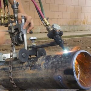 Weldclass Gas Pipe Cutter with Quick Clutch Chain Oxy acetylene Oxy lpg 5 tx21q 3
