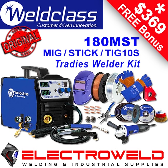 Weldclass-Weldforce-180mst-Welder-Regulator-Torch-Mig-Tig-Stick-180a-Wf-06128-1