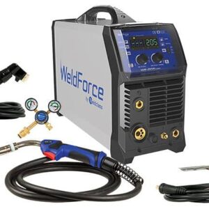 Weldclass Weldforce 205mst Synergic Welder 200a Mig Tig Stick Smart Set Wf 06166 2