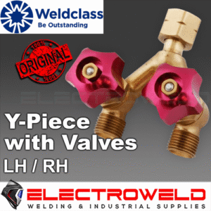 Weldclass Y Piece Hose Fitting Valve Welding Acetylene LPG Gas Left Hand Lh 5 8