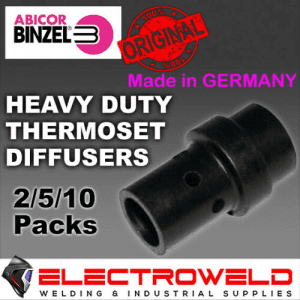 2x-Genuine-Binzel-Black-Heavy-Duty-Mb36-Hd-Gas-Diffusers-Welding-Torch-014.0026-1