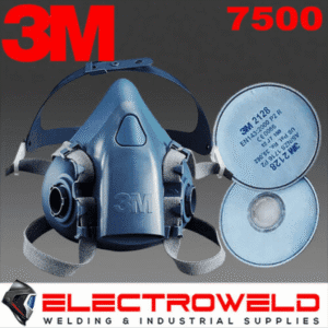3M-7500-Half-Face-Respirator-Mask-2128-GP2-Filters-Welding-Smoke-Paint-Gas
