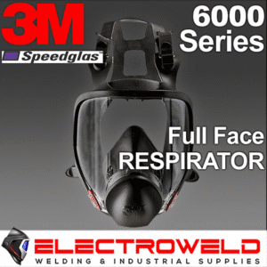 3M WELDING FULL FACE REUSABLE RESPIRATOR FILTER MASK 6000 SERIES S M L