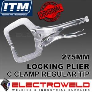 ITM-275mm-11-C-Clamp-Pliers-Welding-Regular-Tip-Vice-Grip-Locking-TM603-101