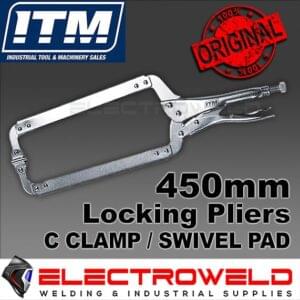 ITM-450mm-18-C-Clamp-Locking-Pliers-With-Swivel-Pad-Vice-Grip-TM603-103