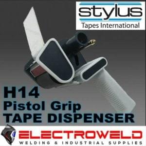 STYLUS-LOW-NOISE-TAPE-DISPENSER-3inches-CORE-PISTOL-GRIP-CARTON-SEALER-PACKING-H14