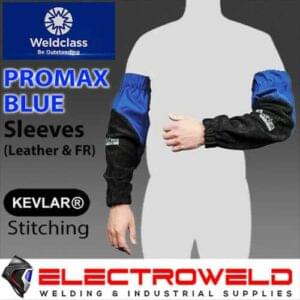 WELDCLASS-LEATHER-WELDING-SLEEVES-PROMAX-BLUE-WC-05375